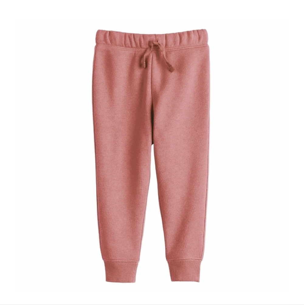 Jumping Beans Fleece Joggers With Front Pockets ~ True Mauve ~ 12 Mos